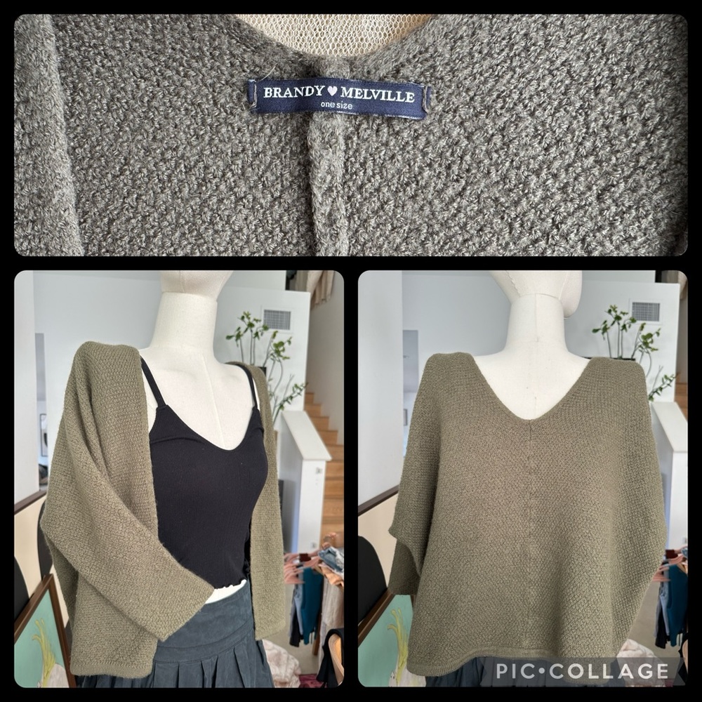 Brandi Melville V-cut Cardigan